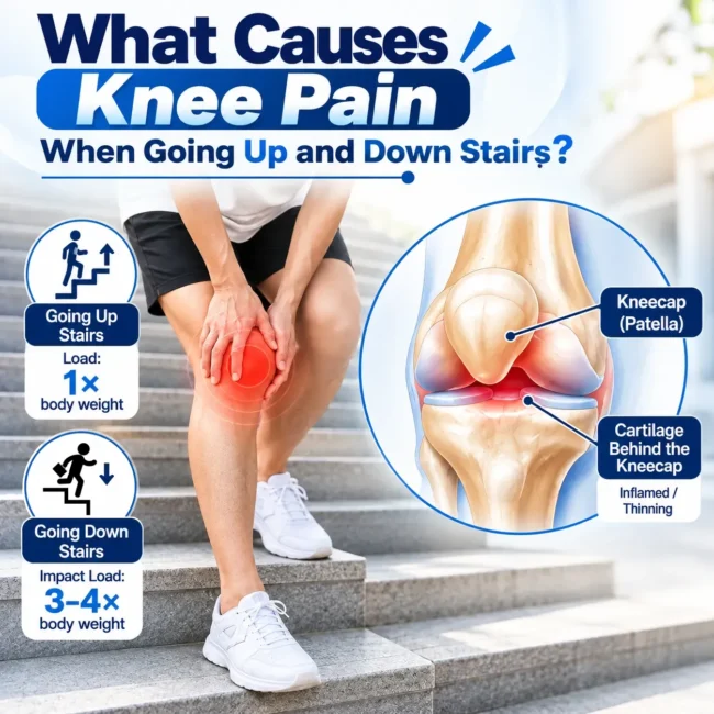 What Causes Knee Pain When Going Up and Down Stairs_ (1) What Causes Knee Pain When Going Up and Down Stairs_ (1)